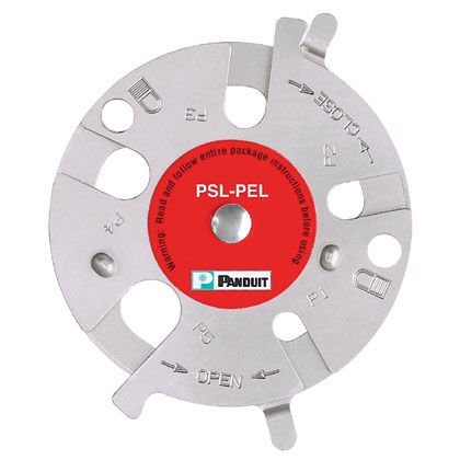Pnömatik enerji kilitleme cihazı, 3.50'' (88.9mm) çap x 0.10'' (2,5 mm) kalınlıkta.