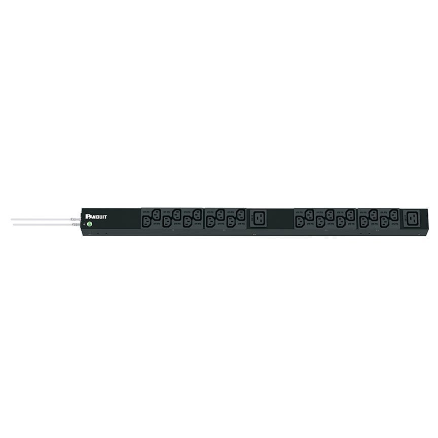 SmartZone ™ G5 Temel PDU - 16A, 230V, dikey tek fazlı PDU (20), C13 (2) C19 kapları, IEC 60.309 2P + E 6h 16A fişli bir 10' (3m) güç kablosu, ve önlemler 32.2'' uzunluk x sahip 2.0 ''G x 2.1'' D (817.9mm x 50.8mm x 53.3mm) CE Uyumlu Renk:.. Siyah
