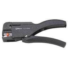 14 AWG (0.50 - - 2.5mm²) # 20 yamuk profiline sahip kontrollü döngü kıvrım aracı sürekli şeritler üzerinde yüksükler kalıplanmış yalıtımlı. Ayrıca keser ve tel şeritler.