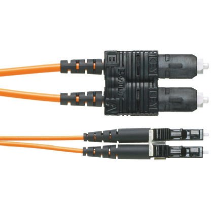 1.6mm ile alan SC bağlantı kablosu yükselticiye NetKey 2-lif OM3 LC (sertifikası mevcuttur), 40m kablo ceketli.