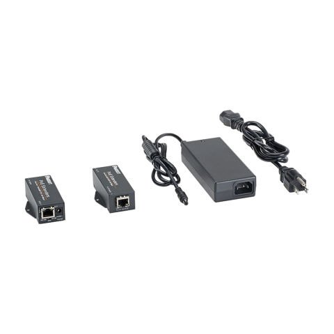 PoE Genişleticileri Kiti, 1 port Verici ve Alıcı Kutusu, 60 W Güç Kaynağı içerir