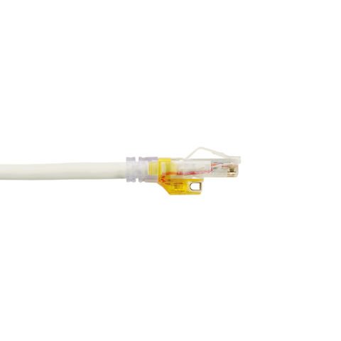 PViQ ™ Yama Paneli ile kullanılmak üzere 10Gig ™ UTP Enhanced Interconnect Patch Cord, CM Beyaz, 9.00 ft puan.
