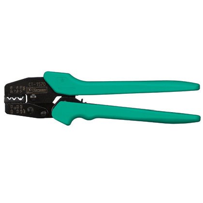 Kontrollü Döngü Sıkma Aracı, Çoğu Panduit # 22 - 10 AWG ve 0,5 - 6.0mm² yalıtımsız terminalleri sıkıştırır ve bağlantıları keser. Sıkma Panduit # 22 - 10 AWG ve 0.5 - 6.0mm² yalıtımsız ekler, # 14 - # 10 AWG bakır kod iletken pabuçları ve 4mm² - 6mm² bakı