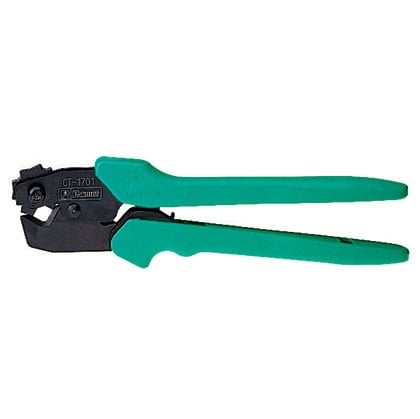 Kıvrımın Panduit # 10-2 AWG yalıtılmamış büyük vida halka terminalleri (P serisi), # 12-4 AWG yalıtımsız ağır halka terminalleri (P serisi), # 14-10 AWG bakır kodu iletken çıkıntılar ve 4mm² - 6mm² bakır metrik çıkıntılar. kalıptan döner 5-konumu, içerir.