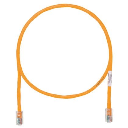 Bakır Patch Cord, Kategori 5e, Portakal UTP Kablo, 33 Metre