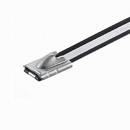benzersiz kendi kendine kilitlenen kafa tasarımı ile kurulum kadar Pan-Steel® Naylon 11 Kendinden kilitleme Kablo Bağları hız o kravat herhangi bir bölümüne kilitler. Ayrıca, 316 paslanmaz çelik sarılır UV-dirençli, halojen içermeyen, düşük duman Naylon i