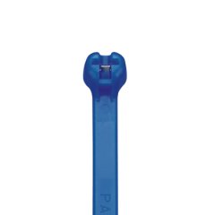 Kubbe-Top® diken ty kablo bağı, ara kesit, 6.1 (155 mm) uzunluğunda, naylon 6.6, mavi.