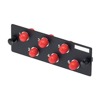 FC FAP zirkon dioksit seramik bölünmüş kollu altı FC simpleks sahip tekli fiber optik adaptörler ile yüklendi.
