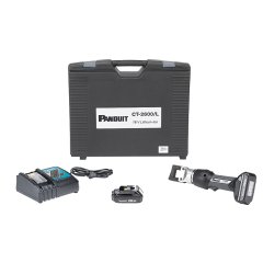 Tek elle kullanım için de mükemmel - Panduit® BlackFin® Sıkma Aracı hızla sadece bir düğmeye basarak telleri sonlandırır. Kullanıcılar bile kafasını kıvrım bir flip-top hızla ölür sayesinde değiştirebilir. 2 AWG büyük INSU - 4,0 tonluk bir kuvvet ile, ara
