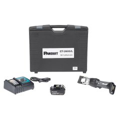 Tek elle kullanım için de mükemmel - Panduit® BlackFin® Sıkma Aracı hızla sadece bir düğmeye basarak telleri sonlandırır. Kullanıcılar bile kafasını kıvrım bir flip-top hızla ölür sayesinde değiştirebilir. 2 AWG büyük INSU - 4,0 tonluk bir kuvvet ile, ara