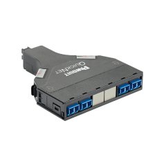 OS2 8-lif 40 QuickNet SFQ kaseti standart kaybı ile, ön LC mavi adaptörleri dubleks.