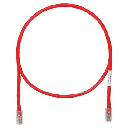 Bakır Patch Cord, Kategori 5e, Kırmızı UTP Kablo, 35 Metre