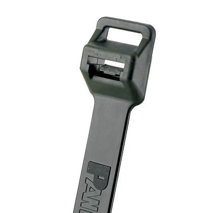 Tüm-Ty® bağlama bağlantı, çok ağır bir enine kesit, 40.1 (1019mm) uzunluk, hava şartlarına dayanıklı naylon 6.6, siyah, standart paket.