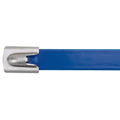 Pan-Steel® Polyester Tam Kaplı Kablo Bağları eşsiz kendinden kilitli kafa tasarımı ile kurulumu hızlandırmak olduğunu kravat herhangi bir bölümüne kilitler. Ayrıca, 316 paslanmaz çelik sarılır UV-dirençli, halojen içermeyen, düşük duman polyester işçi güv