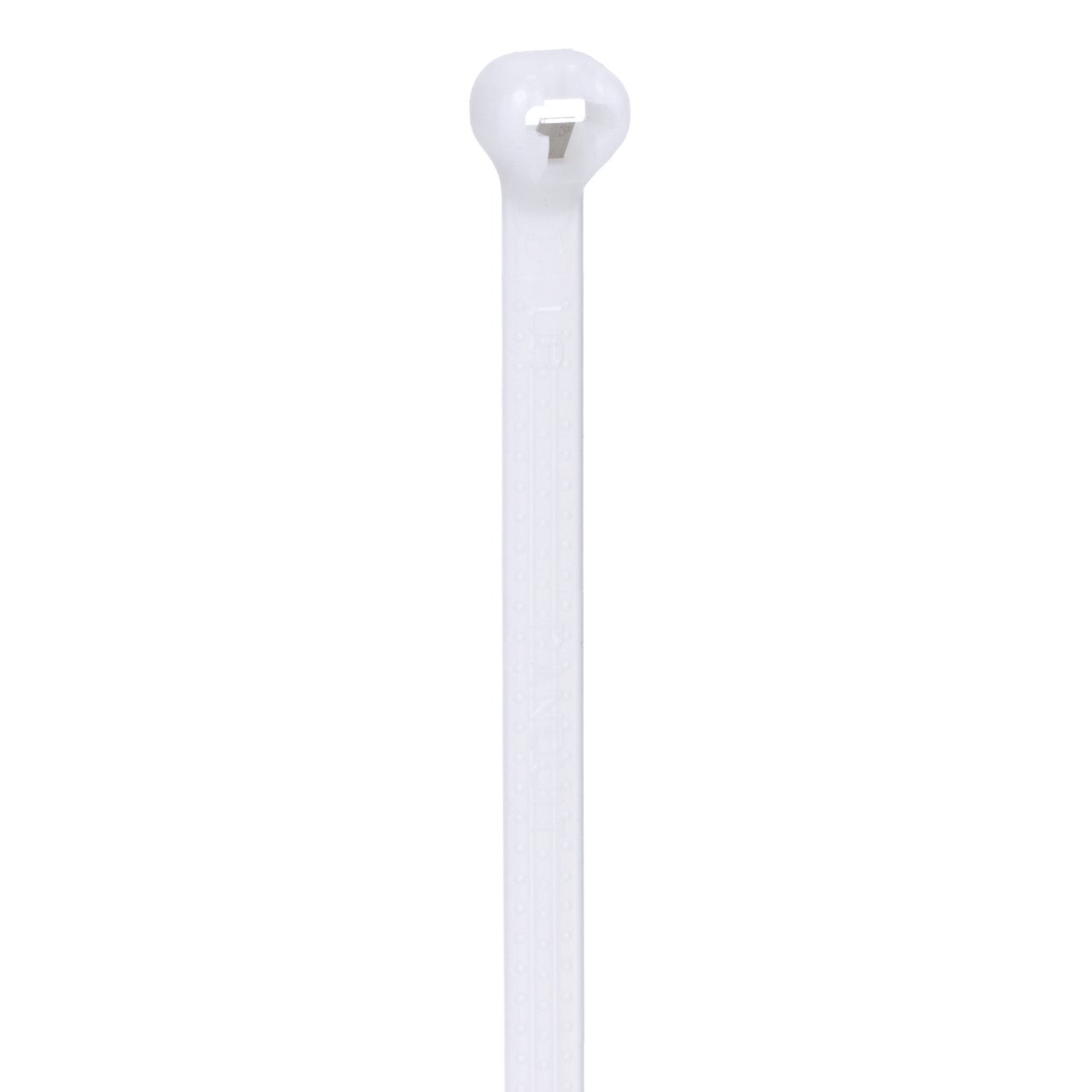 Kubbe-Top® diken ty kablo bağı, ara kesit, 8.0 (203 mm) uzunluğunda, naylon 6.6, doğal, standart paket.