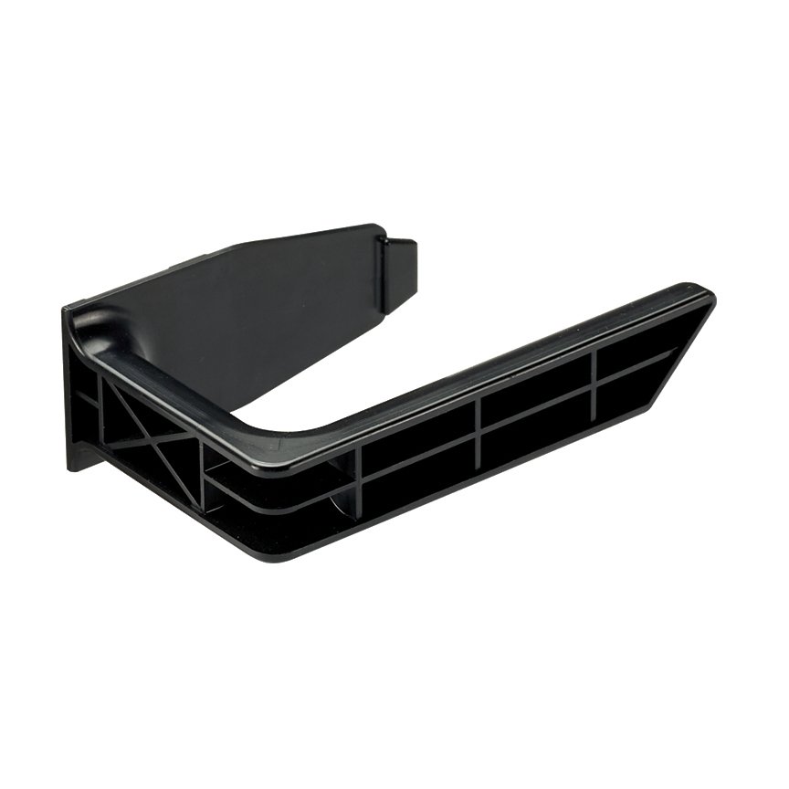 1 RU L-halka kablo tutucu, 60 mm (2.2) 8 adet x 100 mm (3.8), çanta., S2BRK6 / S2BRK12 tutturulur. Siyah renk