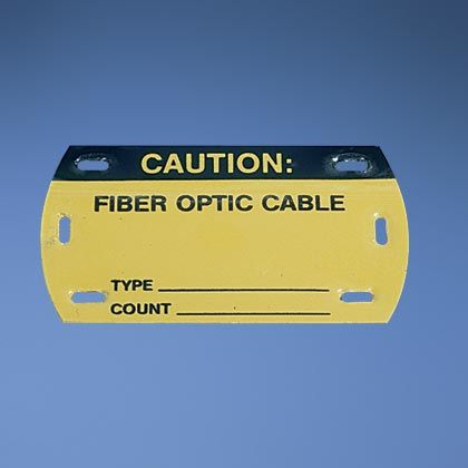 Kendi kendine laminasyon fiber optik kablo işaretleyici etiketi, 3.50'' , H, 'Dikkat fiber optik kablo tipi ___ sayısı ___' W 2.00'' x (gösterge), kendini lamine katı vinil, siyah / san 5 etiketler / paket, 1 adet. paket miktarı.