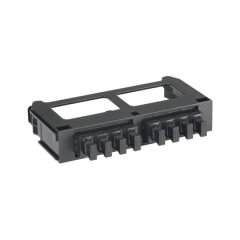 QuickNet ™ Fiber Optik Göç Adaptör Paneli - 8 MPO anahtarının yukarı / anahtar aşağı adaptörler.