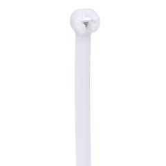 Kubbe-Top® diken ty kablo bağı, standart kesiti, 8.0 (203 mm) uzunluğunda, naylon 6.6, doğal, standart paket.