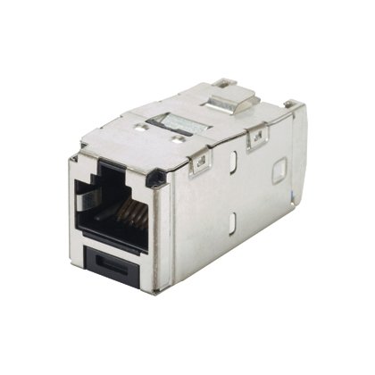 Mini-Com Modülü, Cat 5e, Ekranlı, 8 pos 8 tel, Evrensel, (BL) Konut, TG Stil