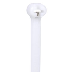 Kubbe-Top® diken ty kablo bağı, hafif-ağır kesiti, 11.8 (300 mm) uzunluğunda, naylon 6.6, doğal, dökme paketi.