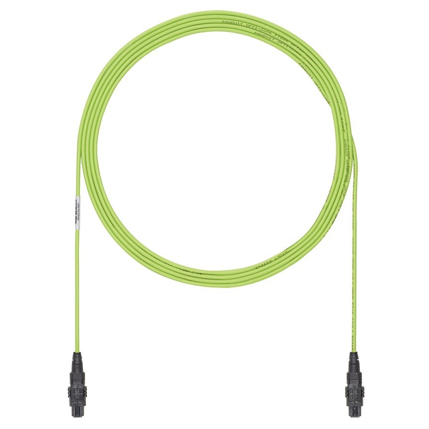 OM5 + 12 Lif Interconnect, Low Smoke Zero Halogen, PanMPO Kadın, Metot B, Ultra Ekleme Kaybı PanMPO Kadın - 25 Metre