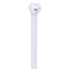 Kubbe-Top® diken ty kablo bağı, standart kesiti, 12.0 (305 mm) uzunluğunda, naylon 6.6, doğal, dökme paketi.