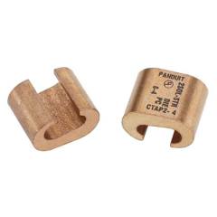 C-Tipi bakır sıkıştırma musluklar, tip CTAP, 3/0 - 4/0 AWG Run, 10pc.