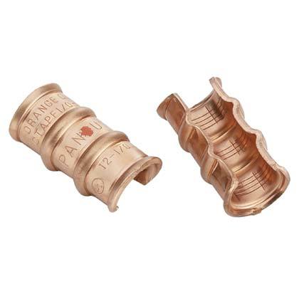 # 16 AWG - K-tipi bakır ince duvar sıkıştırma musluk, CTAPF, 10. AWG yazın.