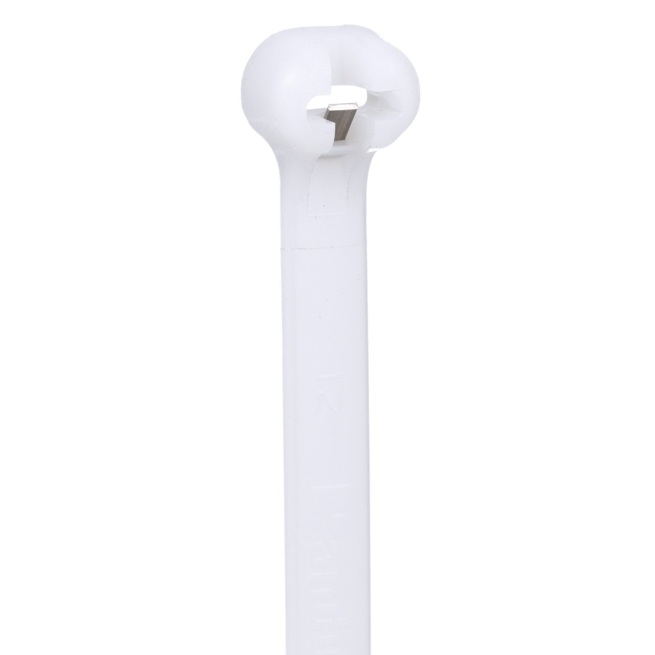 Kubbe-Top® diken ty kablo bağı, hafif-ağır kesiti, 14.9 (378mm) uzunluğu, naylon 6.6, doğal, standart paket.