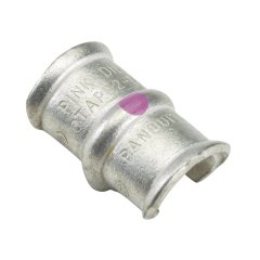 C-Tipi Bakır İnce Duvar Sıkıştırma dokunun, Tip CTAPF-TP, 1 7/8'' Tel Şerit Uzunluğu, 2/0 AWG - # 12 AWG.