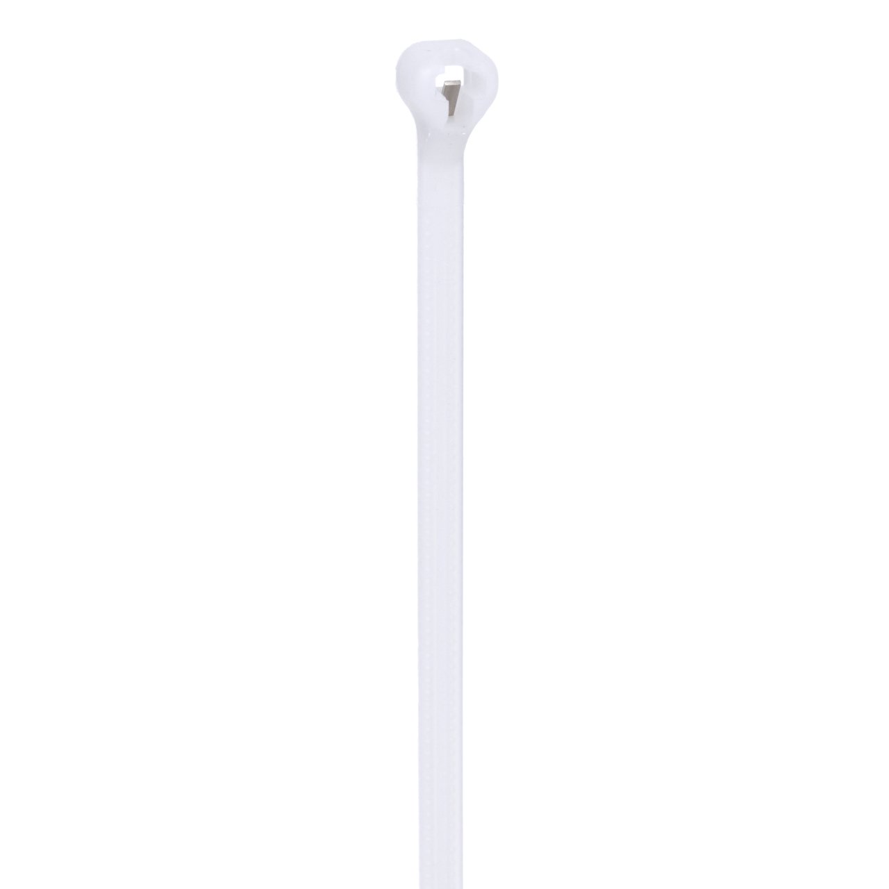 Kubbe-Top® diken ty kablo bağı, minyatür kesiti, 14.2 (361mm) uzunluğu, naylon 6.6, doğal, standart paket.