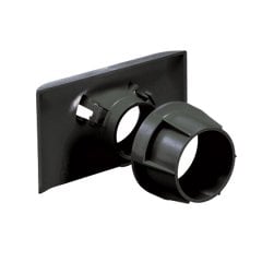 1.5 (38 mm) çapında bölünmüş içine yol kablo için kullanılır 4x4, 6x4 yan duvarındaki bir delik doğrudan boru ve 12x4 FiberRunner® kanal ya da 4x4 Fiber kanal Kanal Oluklu. çıkışında 1 (25,4 mm) bükülme yarıçapı kontrol sağlar. matkap dahildir