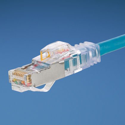 Kategori 6A, S / FTP modüler 10Gig ™ Patch Cord, 2.0 m, Sarı.