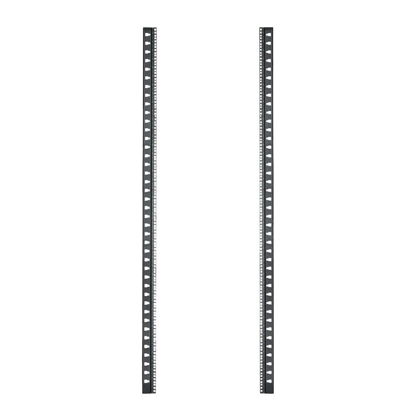 42 RU dikey yama (0 RU QuickNet) teçhizatlar Ağ Erişim ™ S-Type dolapları raylar (600mm için). Siyah renk