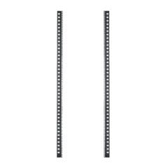 42 RU dikey yama (0 RU QuickNet) teçhizatlar Ağ Erişim ™ S-Type dolapları raylar (600mm için). Siyah renk