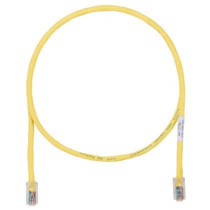 Bakır Patch Cord, Cat 5e, Sarı UTP Kablo, 45m