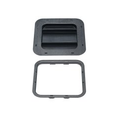 6.5'' x 6.5'' kabine üst açıklıkları kapatmak mühür için kullanılır. Net-Erişim ™ Dolaplar ile kullanım içindir. Siyah renk