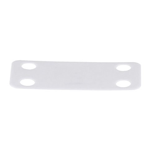 kablo demeti tanımlama işareti plaka ölçer 1.75'' x .75'' (44.5mm x 19.1mm). Bu beyazdır ve 1000 ambalajlarda gelir.