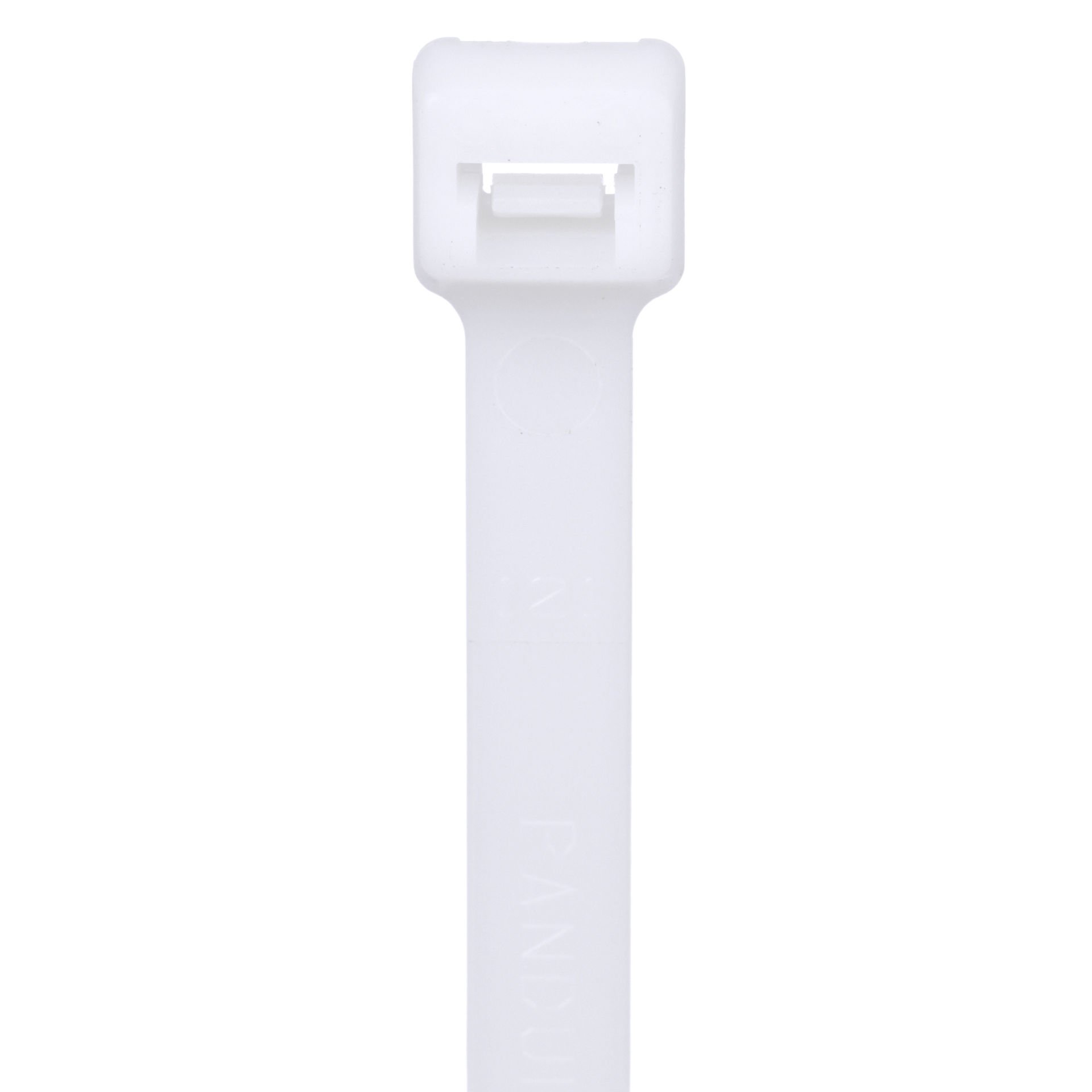 Tüm-Ty® kilit bağlantı, hafif-ağır kesiti, 8.1 (206 mm'ye kadar) uzunluğu, naylon 6.6, doğal, dökme paketi.