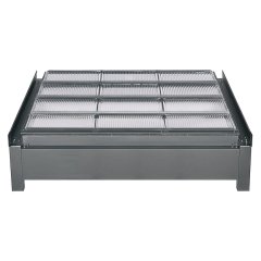 Dışarıda Drop paneli Çatı 6 ft Net-İçeren ™ evrensel Koridor Sınırlama tavan ızgara Kiti (1800 mm).; Siyah