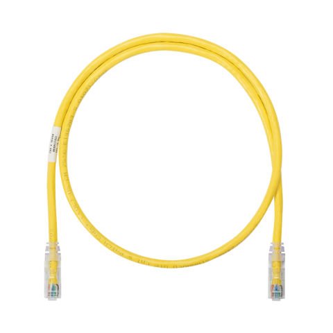 NetKey bakır ara kablosu, kategori 6A, CM / LSZH, 16 ft. Sarı UTP kablosu.