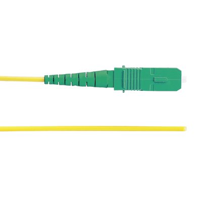 SC APC örgüsü tekli konum simpleks helezon, 900um tamponlu fiber (bir SC APC bir ucunda bağlayıcı ve diğer uçta da açık) - 9/125 | mm.