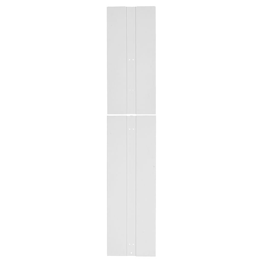Panduit® PatchRunner® 2 End Panel yöneticileri 84in Panduit PR2V sonu satırda kapalı kapatarak bir profesyonel, temiz bir estetik sağlar. 45RU, Beyaz, 1 adet.