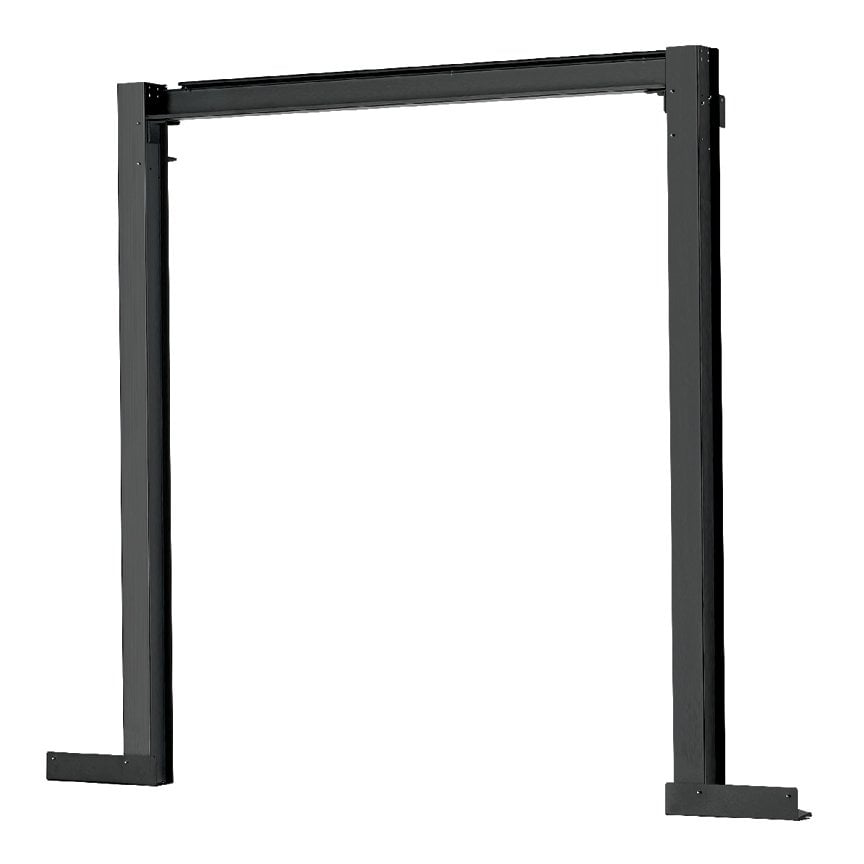 4 ft - - (1200) koridor genişliği, 48ru / 52ru yükseği - beyaz satır çerçevesinin ™ Evrensel Koridor Sınırlama son ağ muhafaza edin.
