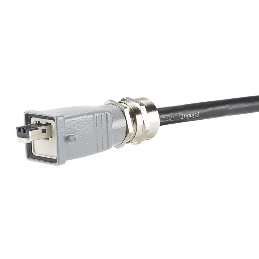 Endüstriyel Varyant 5 Kategori 6A, RJ45 Modüler STP Tak