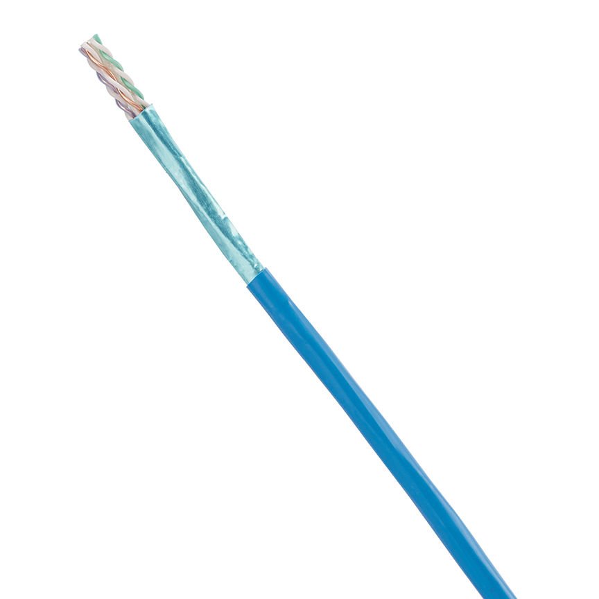 Bakır Kablo, Cat 6A, Vari-Matrix, 4-Pair, 23 AWG UTP, LSZH, Euroclass Eca, Menekşe, 1000ft / 305m