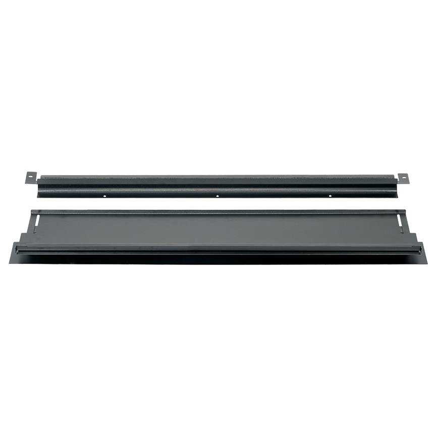 . Drop Dışarıda Paneli Çatı 3 ft (900 mm) için Satır Kit ™ Evrensel Koridor Sınırlama End Net-içeriyor; Siyah