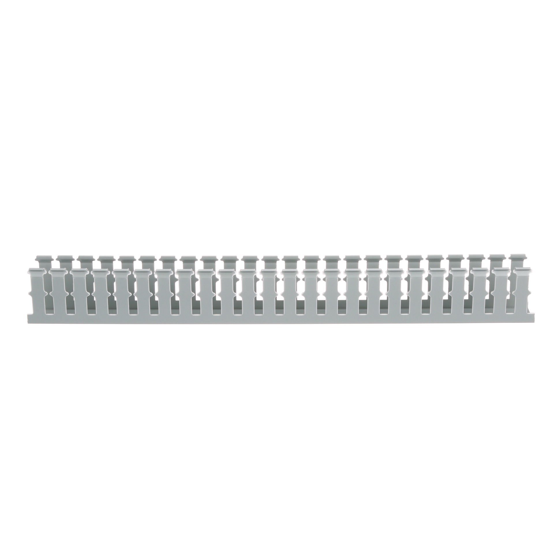 Panduct® tip NHC halojensiz metrik kablo kanalı, 50 mm G x 75mm Y x 2M uzunluk, halojen içermeyen, açık gri.