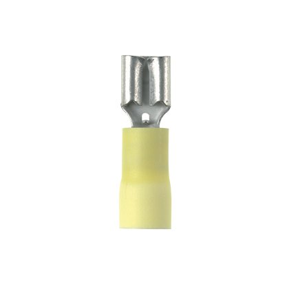 STRONGHOLD ™ Dişi, vinil Hazne 12, yalıtılmış - 10 AWG, .250 x .032 sekme boyutu.